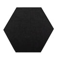 Polyester Fiber Wall Decoration Sound Insulation Cotton Sound Absorbing Board, Style: With Glue (Black)