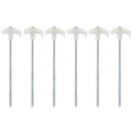 6 PCS Outdoor Camping Tent Luminous Nails(25cm)