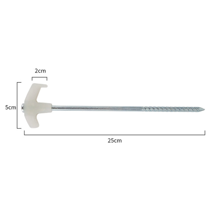 6 PCS Outdoor Camping Tent Luminous Nails(25cm)