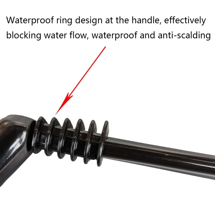KFS-10 Short Handle Coffee Machine Cleaning Brush(Black Hair)