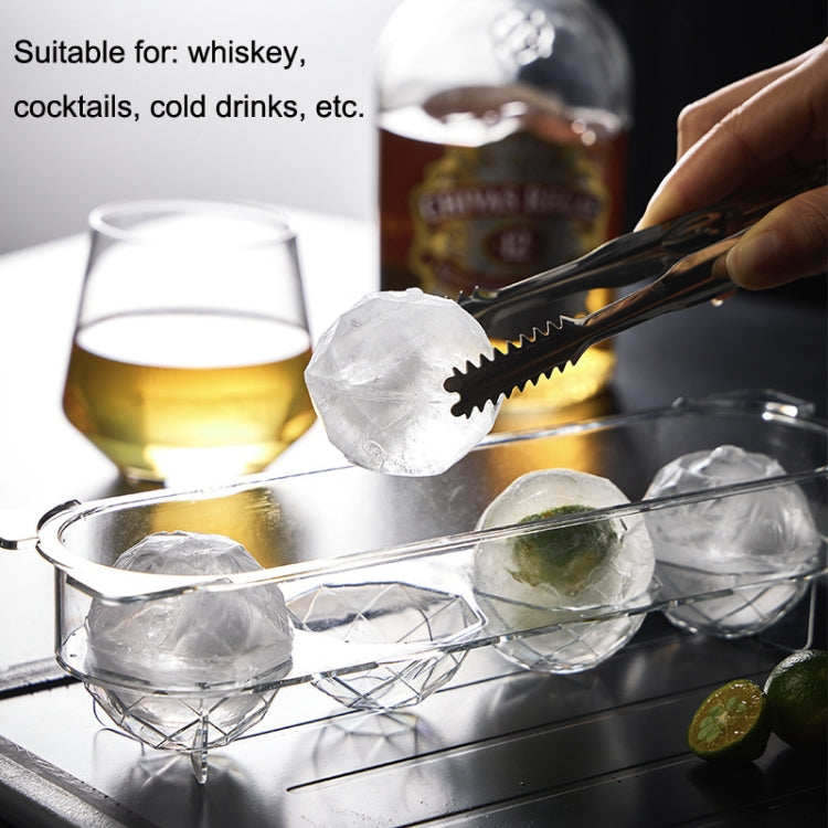 Household Food Grade Transparent Round Ice Cube Mold, Size: Small