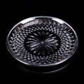 Acrylic Round Transparent Fruit Dish, Diameter: 35cm(Lotus)