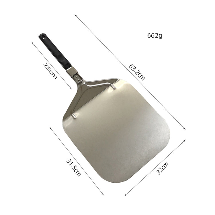 Handle Foldable Pizza Cake Aluminum Spatula(A)