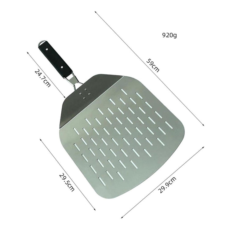 Handle Foldable Pizza Cake Aluminum Spatula(F)