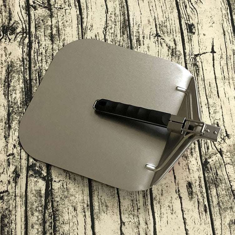 Handle Foldable Pizza Cake Aluminum Spatula(B)