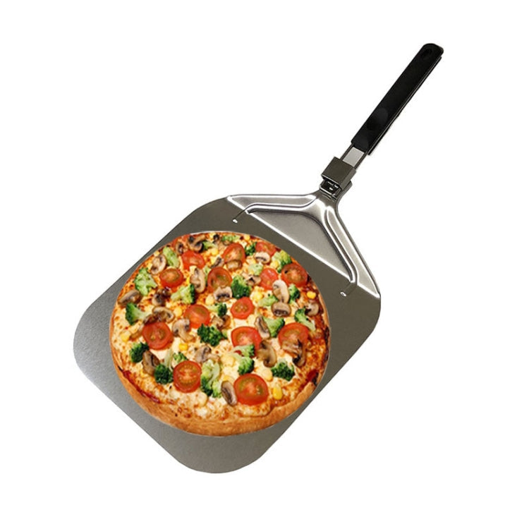 Handle Foldable Pizza Cake Aluminum Spatula(B)