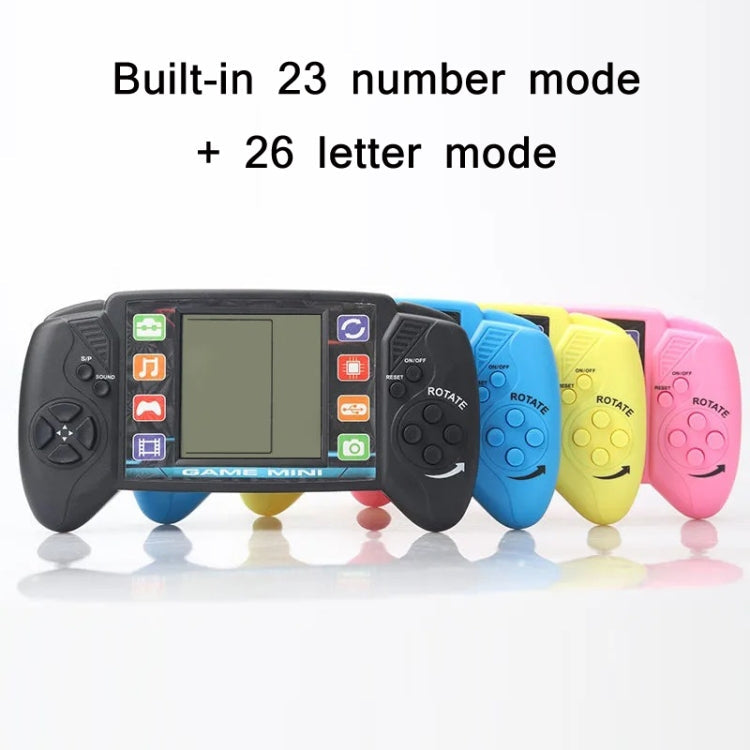 Large Screen Children Handheld Game Console Electronic Toys(Black)