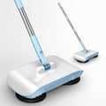 X2 Gear-assisted Walk-behind Sweeper, Specification: with 2 Rags(Blue)