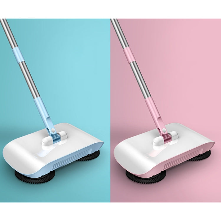 X2 Gear-assisted Walk-behind Sweeper, Specification: with 2 Rags(Blue)