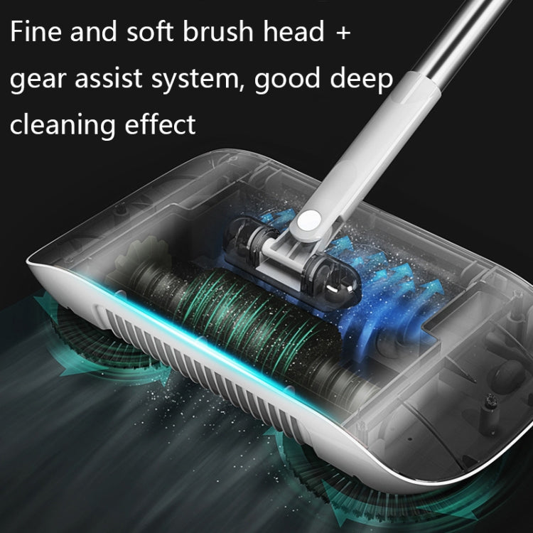 X2 Gear-assisted Walk-behind Sweeper, Specification: with 2 Rags(Blue)