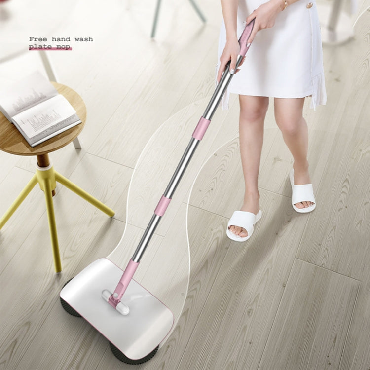 X2 Gear-assisted Walk-behind Sweeper, Specification: with 2 Rags(Blue)