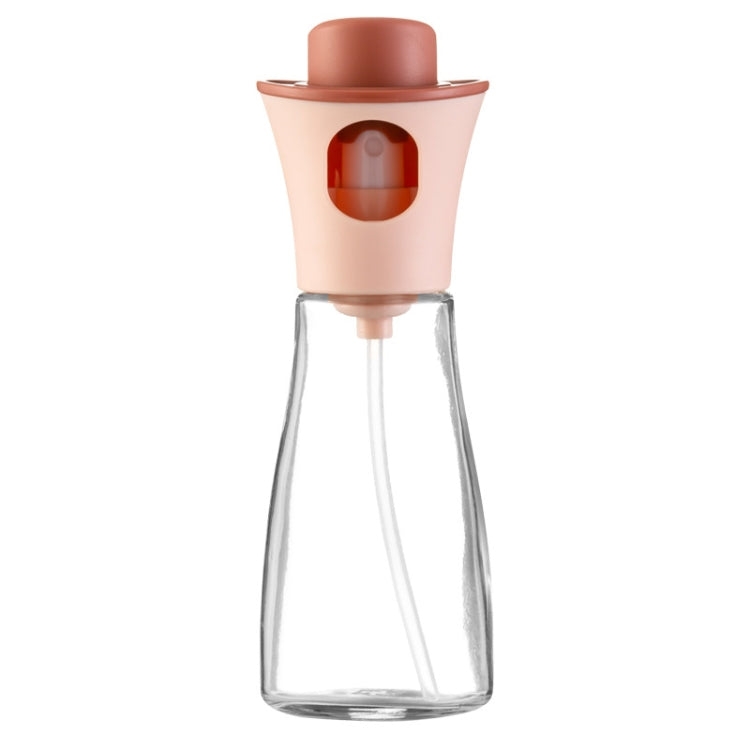 Large-caliber Press-type Cooking Barbecue Oil Spray Bottle(Pink)
