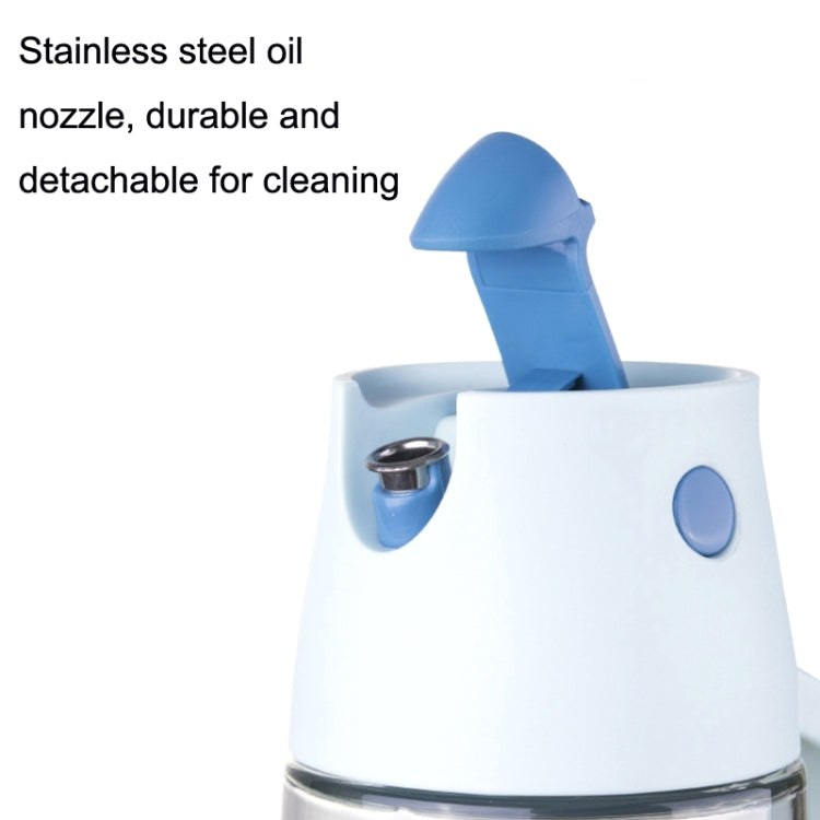 Kitchen Automatic Opening and Closing Leak-proof Oiler With Lid, Capacity: 550ml(White)