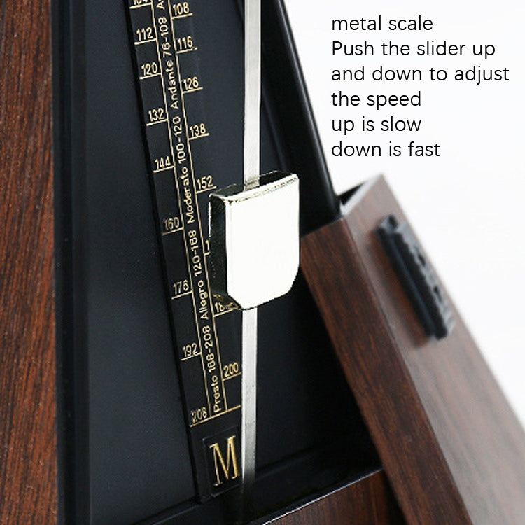 FRIEND Tower Mechanical Terrace Piano Guitar Violin Universal Rhythm Instrument(Tower Mahogany Color)