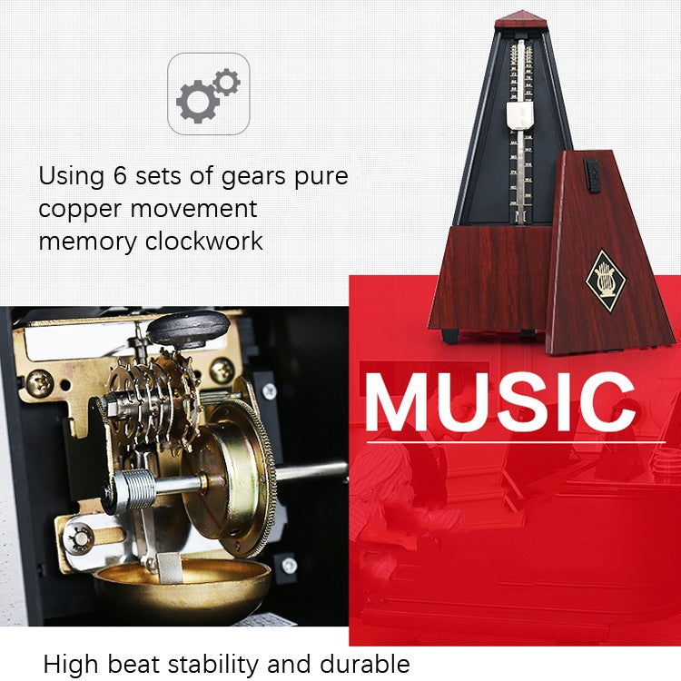 FRIEND Tower Mechanical Terrace Piano Guitar Violin Universal Rhythm Instrument(Tower Ebony Color)