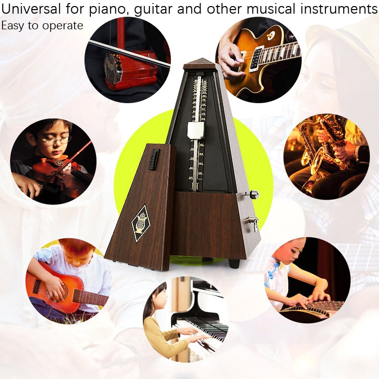 FRIEND Tower Mechanical Terrace Piano Guitar Violin Universal Rhythm Instrument(Tower Ebony Color)