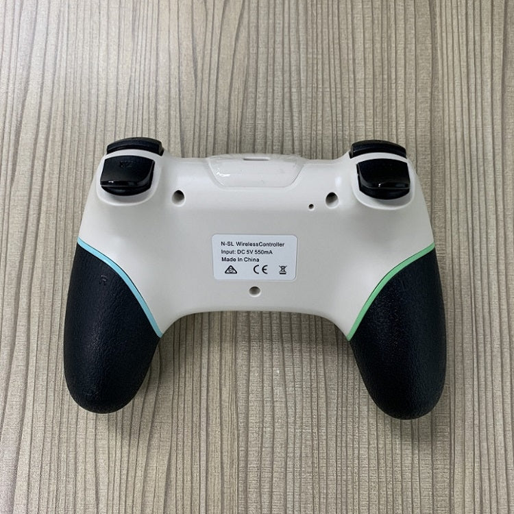 Vibration 6-axis Somatosensory Wireless Bluetooth Gamepad For Switch(Green Blue)
