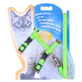 I-shaped Nylon Cat Leash Pet Chest Strap(Green)