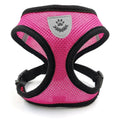Pet Chest Strap Small Medium Dog Cat Breathable Dog Walking Vest, Size: M Chest Back(Rose Red)
