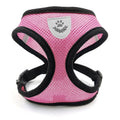 Pet Chest Strap Small Medium Dog Cat Breathable Dog Walking Vest, Size: L Chest Back(Pink)