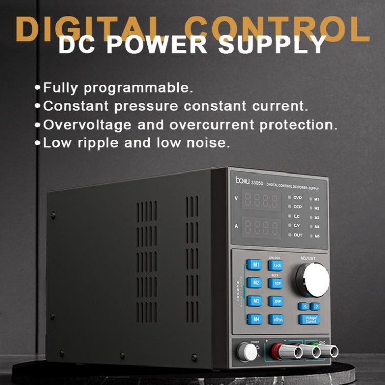 BAKU BA-3305D 5A/30V CNC DC High Power Supply(US Plug)