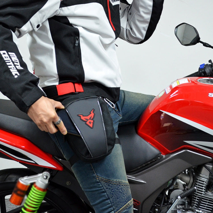 MOTOCENTRIC 11-MC-0105 Motorcycle Riding Leg Bag Waist Bag(Blue)