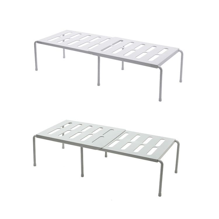 2460 Retractable Multifunctional Kitchen Shelf(White)