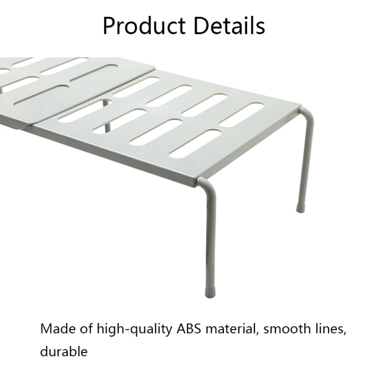 2460 Retractable Multifunctional Kitchen Shelf(White)