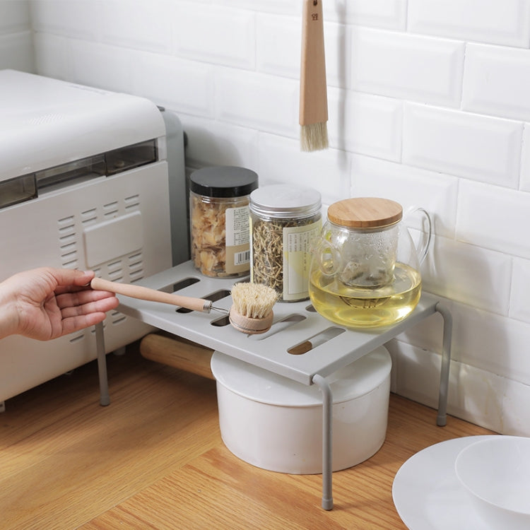 2460 Retractable Multifunctional Kitchen Shelf(White)