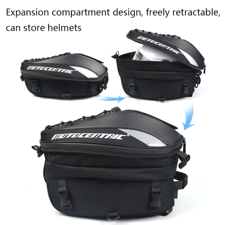 MOTOCENTRIC 11-MC-0102 Motorcycle Rear Seat Helmet Bag(Blue)