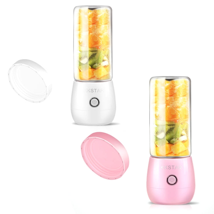 Household Fruit Juicer Portable Multi-Function Juice Cup(Goddess Pink)