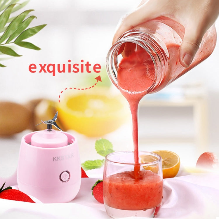 Household Fruit Juicer Portable Multi-Function Juice Cup(Ivory White)