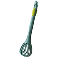 Multi-Purpose Nylon Eggbeater Dual-Use Food Clip Manual Mixer Baking Tool(Green)