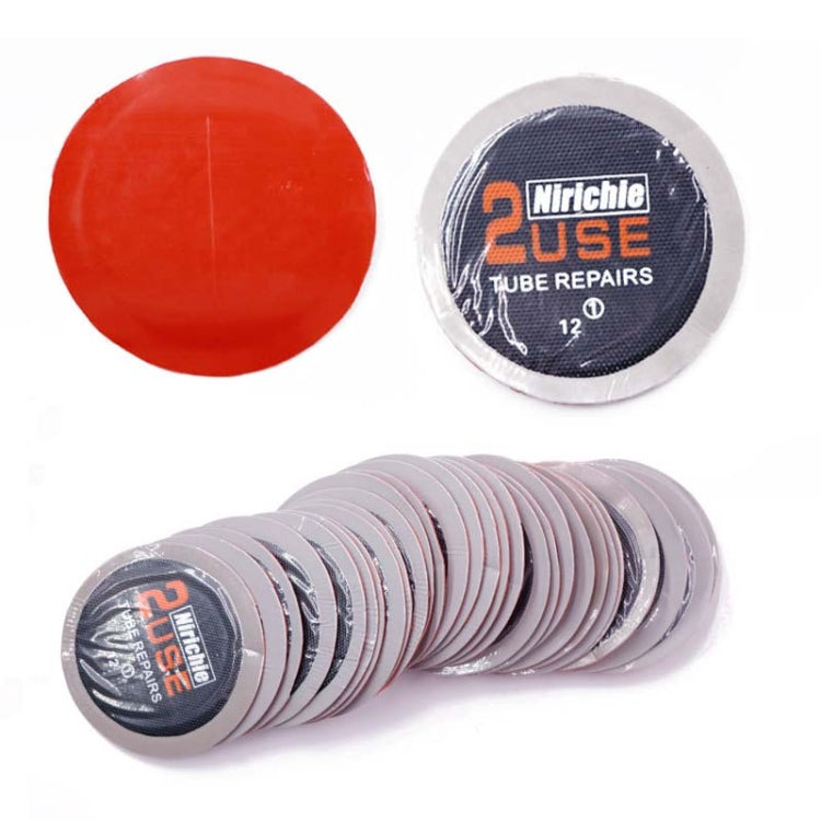 30 Tablets / Box  Nirichie 60mm Round Car Tire Repair Patch Tire Repair Cold Patch Film