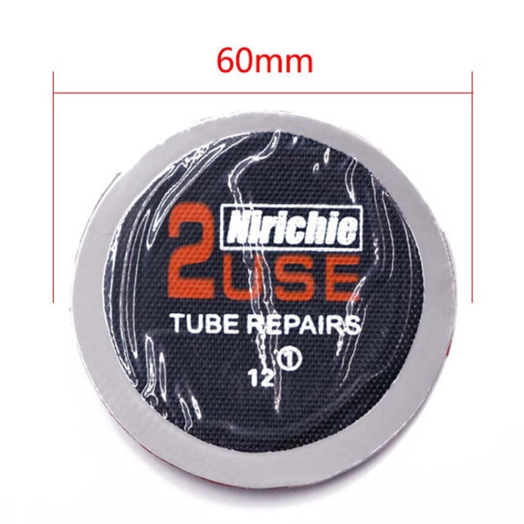 30 Tablets / Box  Nirichie 60mm Round Car Tire Repair Patch Tire Repair Cold Patch Film