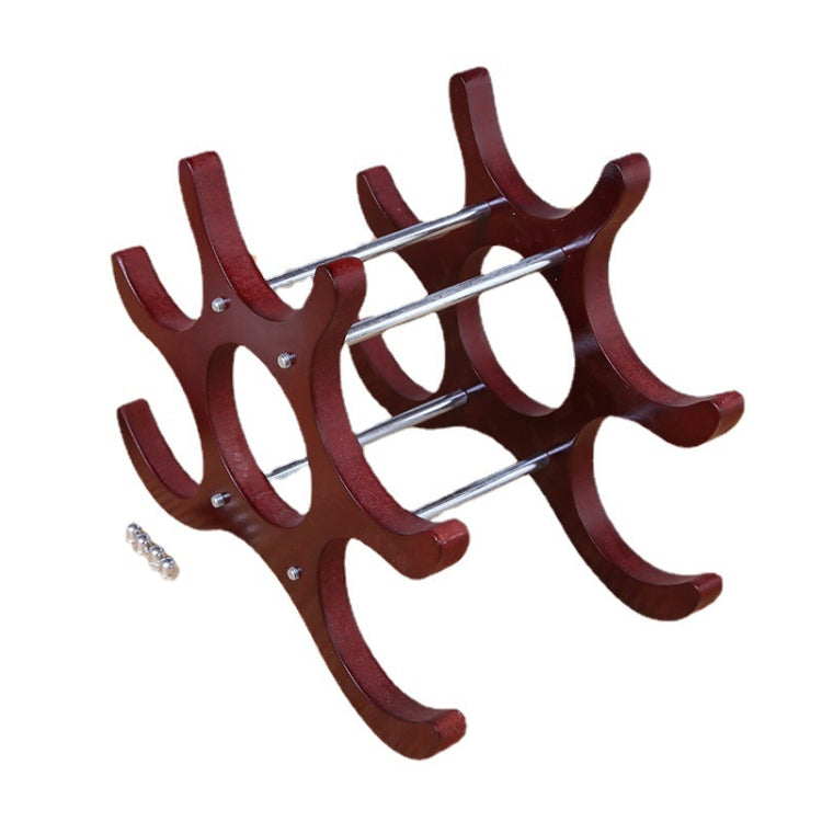 Living Room Bar Wine Rack Decorative Ornaments(Red)