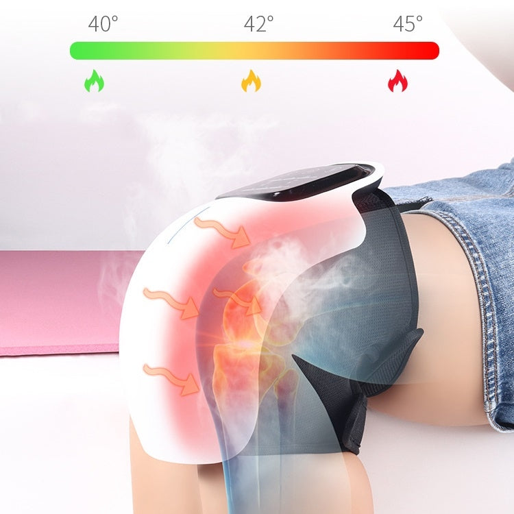 Rechargeable Infrared Hot Compress Knee Massager Physiotherapy Device(English)