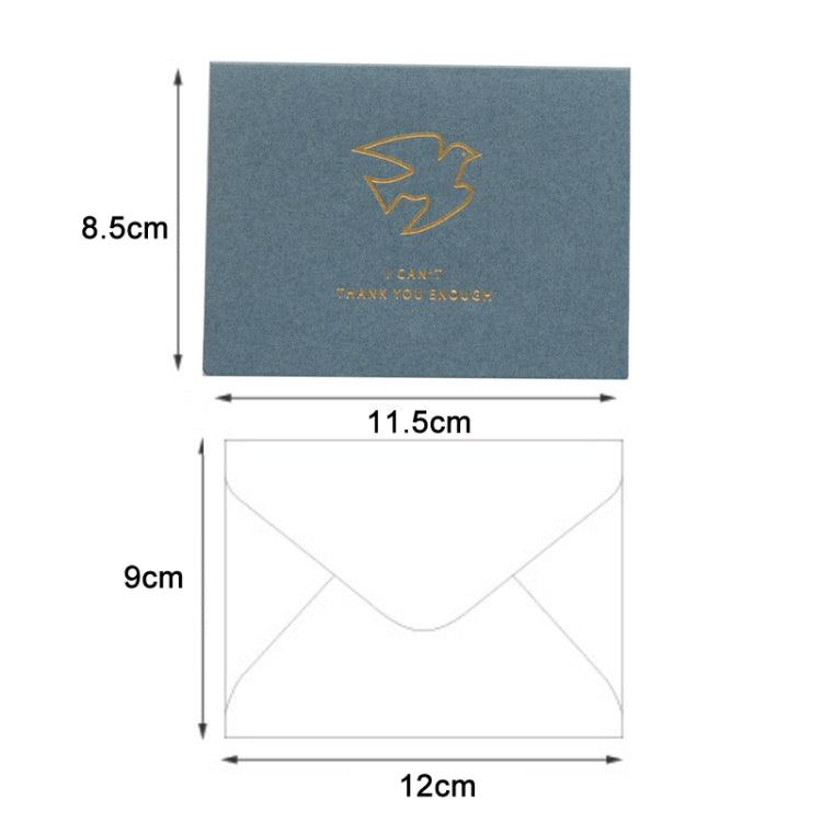 2 Sets Bronzing Mother Day Birthday Card Wishes DIY Envelope Set(6PCS/Set Live Like Summer Flowers)