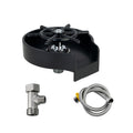 Automatic Faucet High Pressure Spray Washer, Style: Black+Soft Hose+G9/16 Three-way