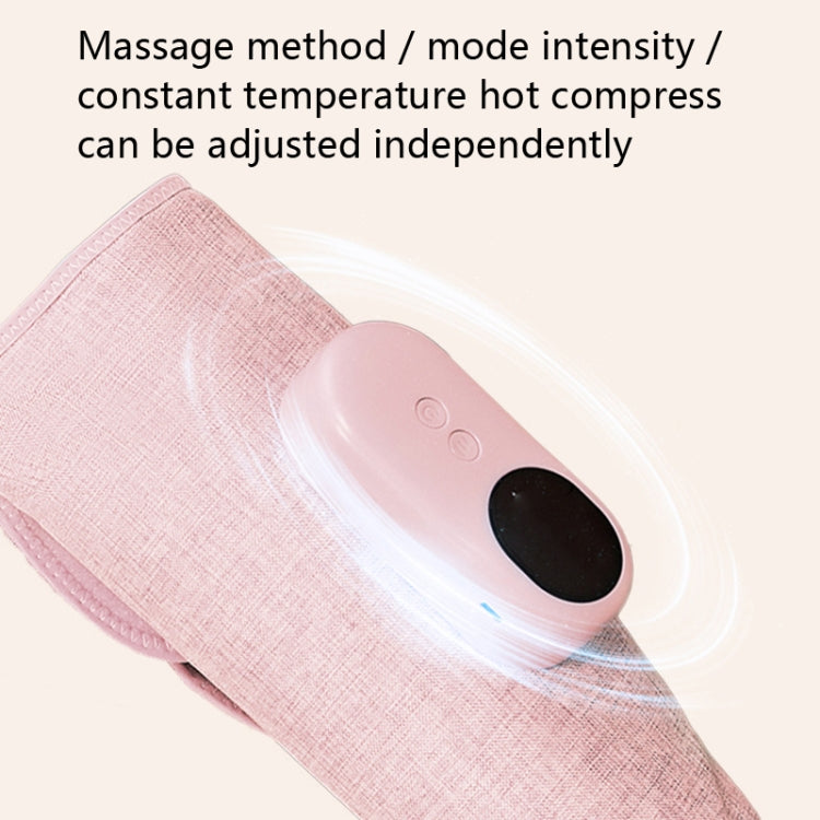 Home Constant Temperature Wireless Leg Massage, Style: Gray Single Hot Compress+Air Pressure+Vibration