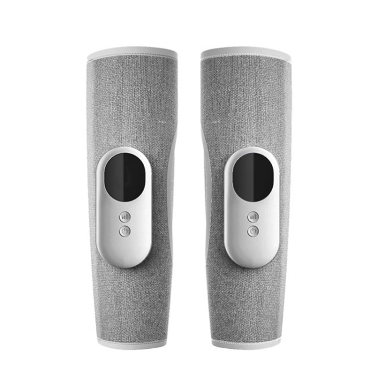 Home Constant Temperature Wireless Leg Massage, Style: Gray Double Hot Compress+Air Pressure+Vibration