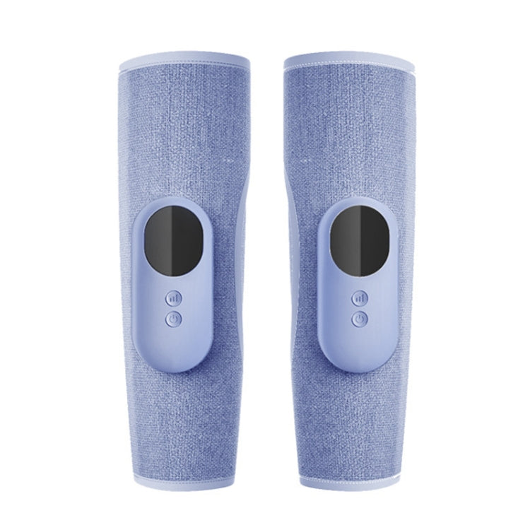 Home Constant Temperature Wireless Leg Massage, Style: Blue Double Hot Compress+Air Pressure+Vibration