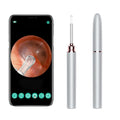 TES02 WIFI High-definition Intelligent Visual Ear Scoop(Silver White)