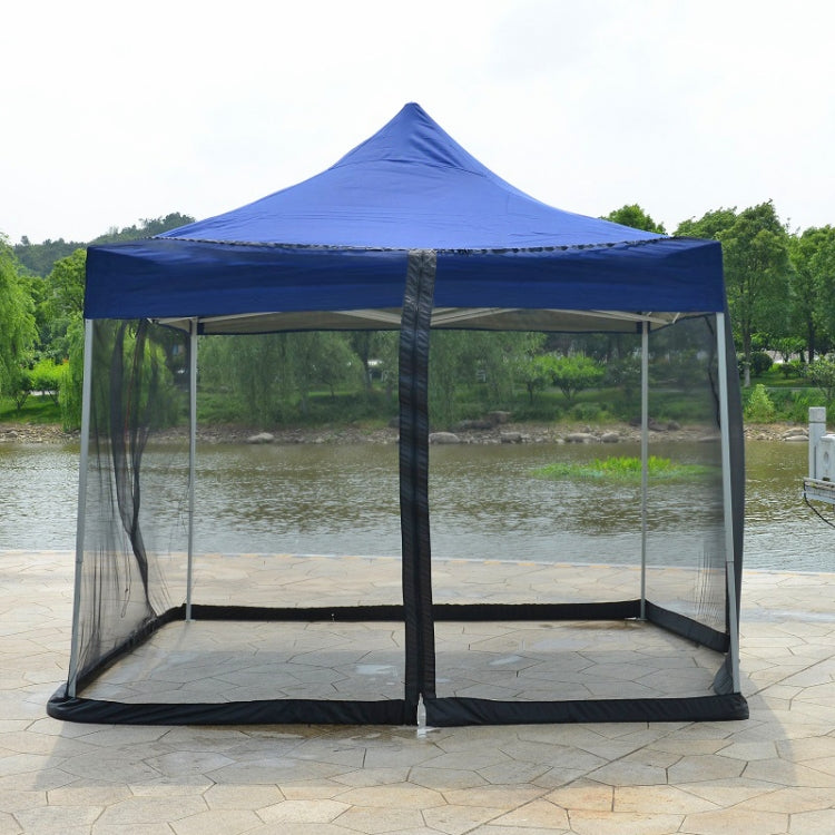 HY-0205 300 x 230 cm Outdoor Parasol Anti-mosquito Net Cover, Dimensions: Folding Tents(Black)