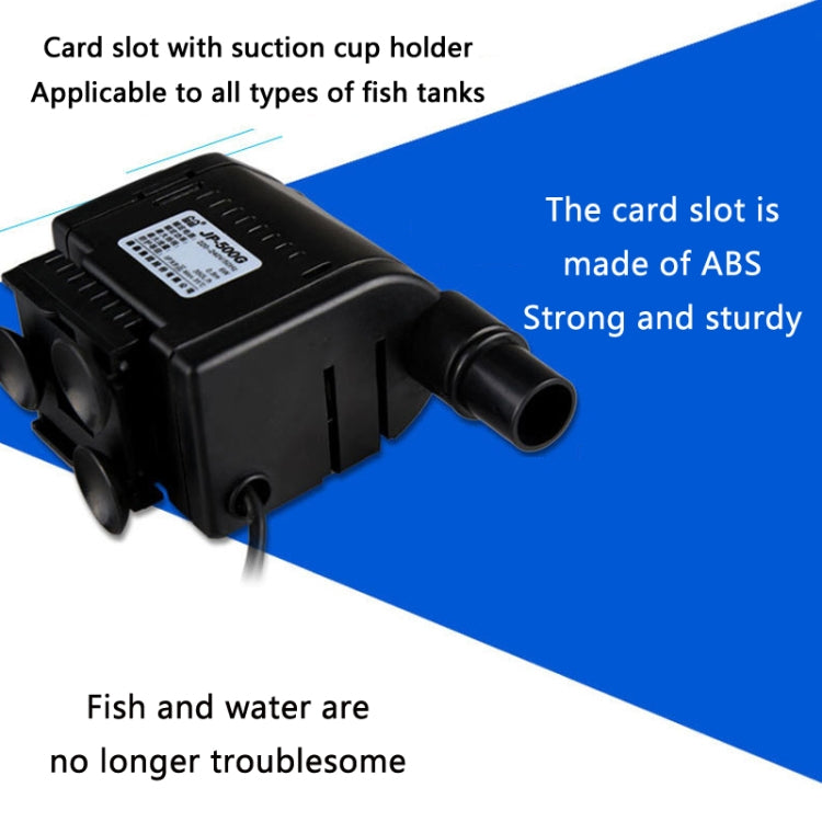 Multifunctional Fish Tank Filter Oxygenation Silent Pump, CN Plug, Specification: JP-500G 6W