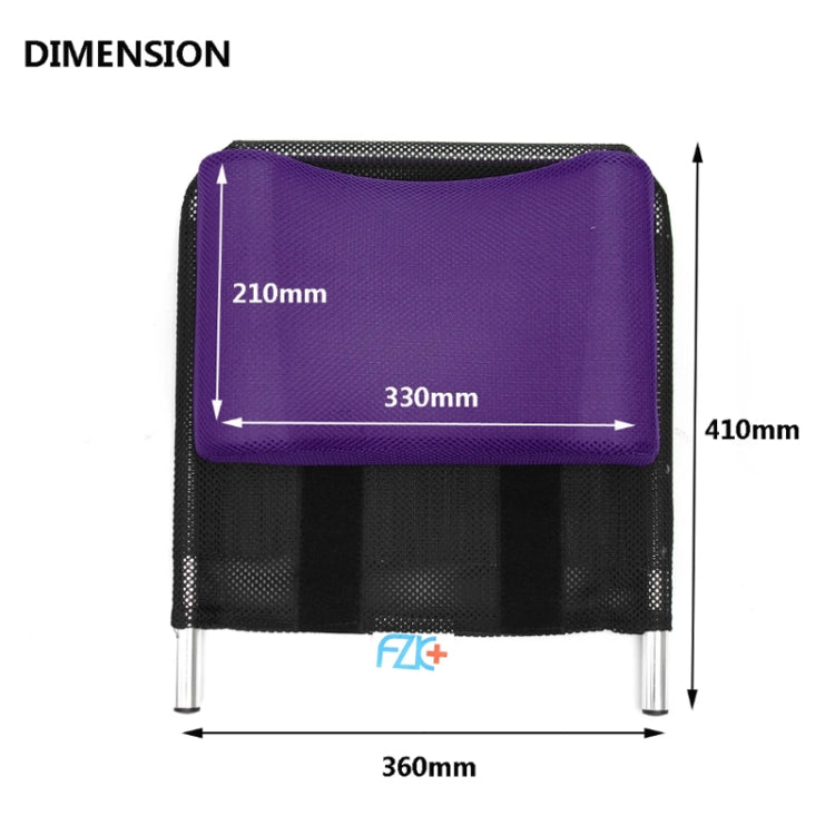FZK+ Wheelchair Headrest Elderly Care Products(Purple)