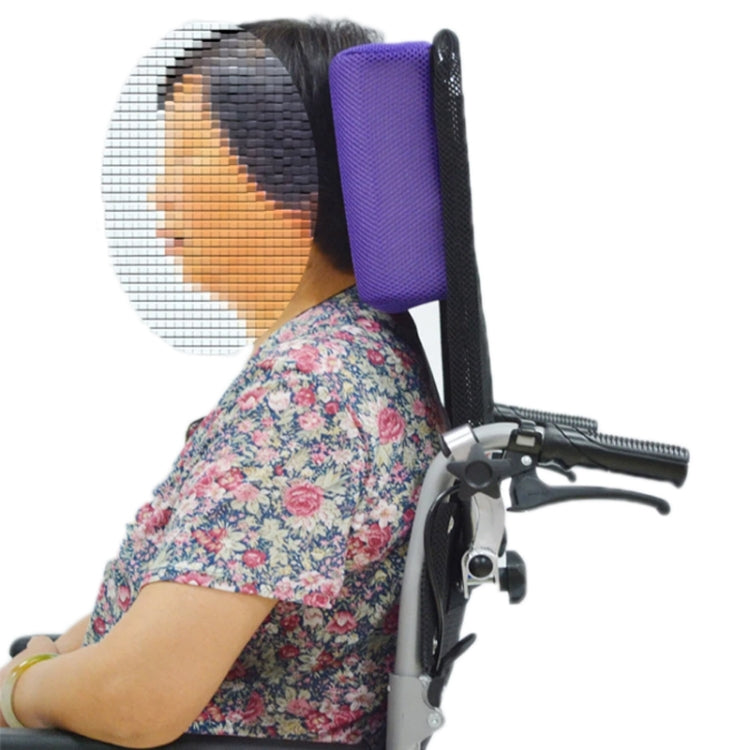 FZK+ Wheelchair Headrest Elderly Care Products(Black)