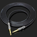 KGR Guitar Cable Keyboard Drum Audio Cable, Specification: 1m(Double Straight  Jack)