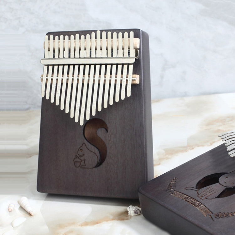 Wooden Portable Thumb Piano(Sixth Star)