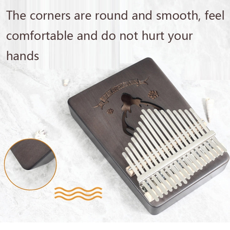 Wooden Portable Thumb Piano(Sixth Star)